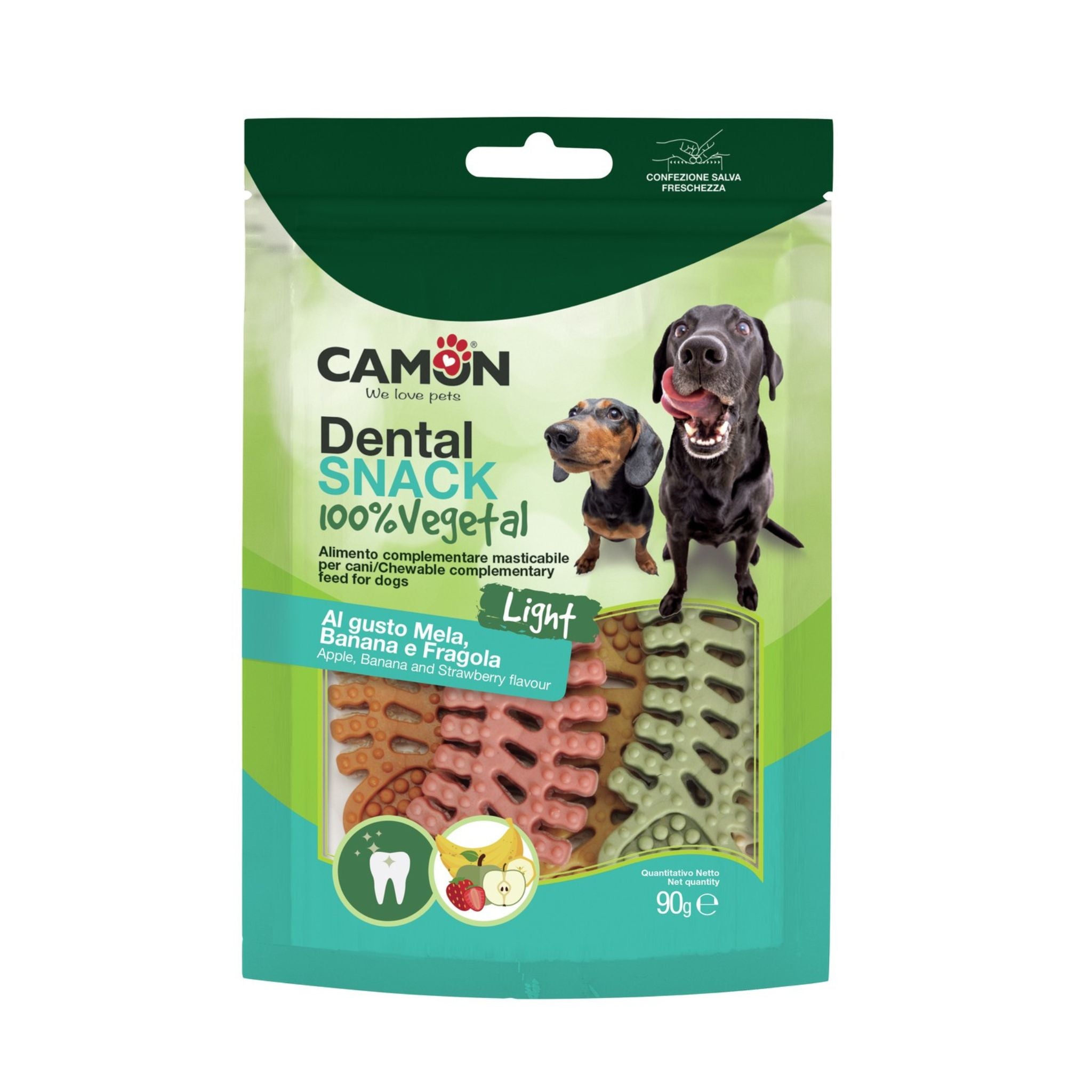 Camon Fischgräten - veganer Kausnack aus Früchten bei Fairtails