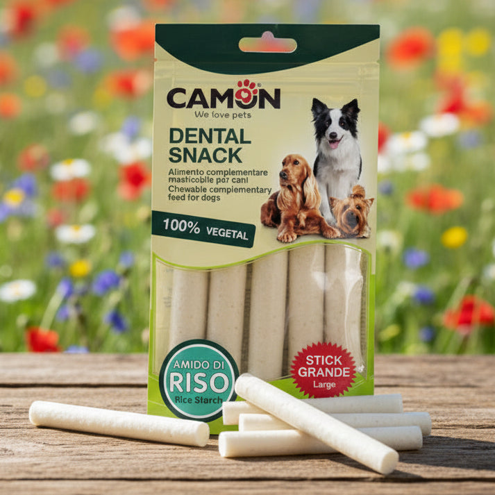 Camon Reissticks - vegane Reisstäbchen für Hunde bei Fairtails