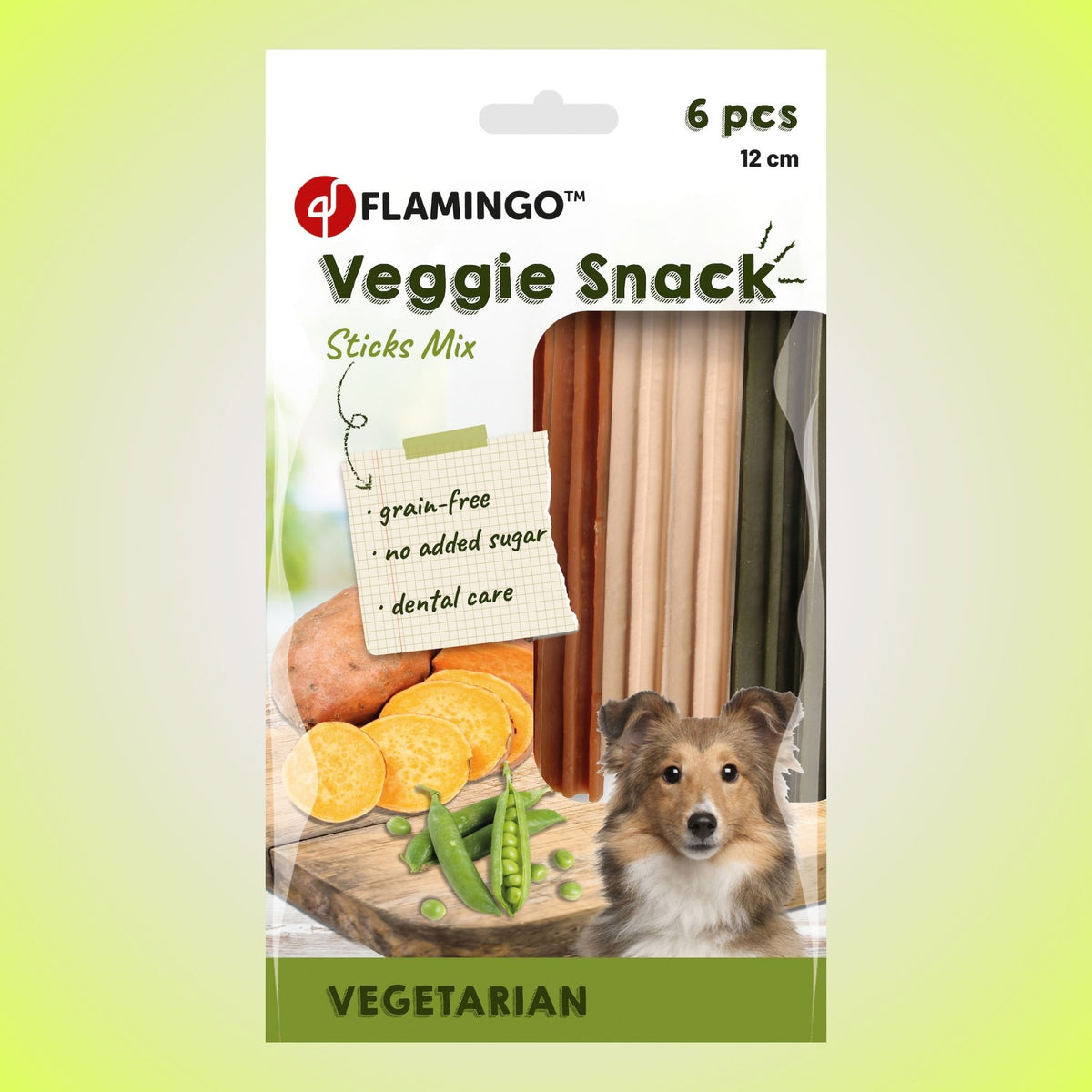 Flamingo Go Veggie - veganer Kaustick Hund bei Fairtails