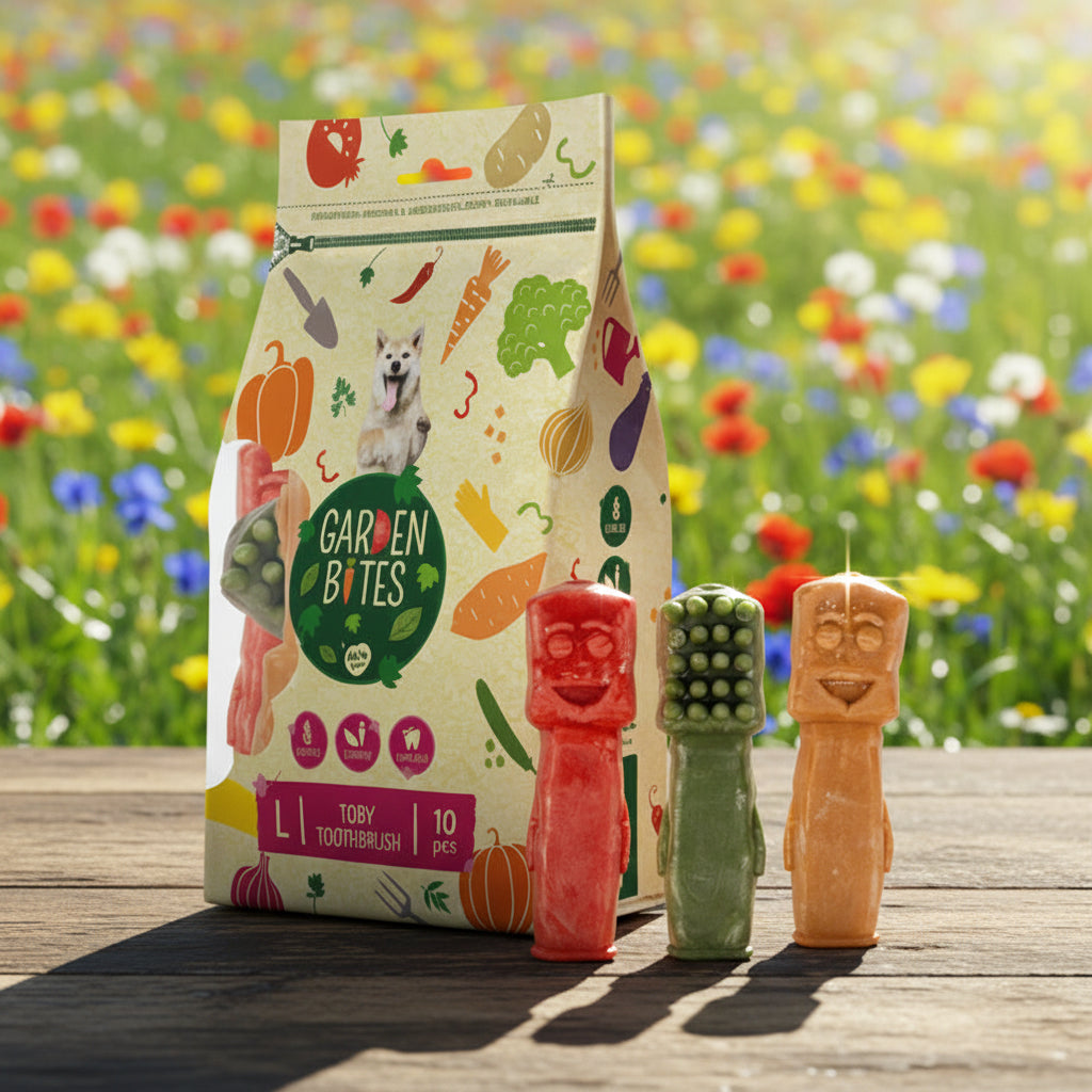 Garden Bites Toby Large vegane Kaurartikel Hund bei Fairtails