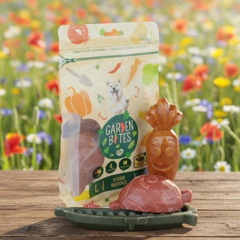 Garden Bites Veggie Buddies Large vegane Kauartikel Hund Fairtails