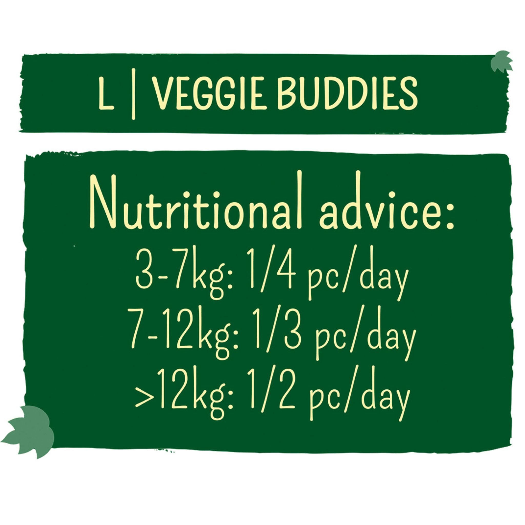 Garden Bites Veggie Buddies Large vegane Kauartikel Hund Fairtails