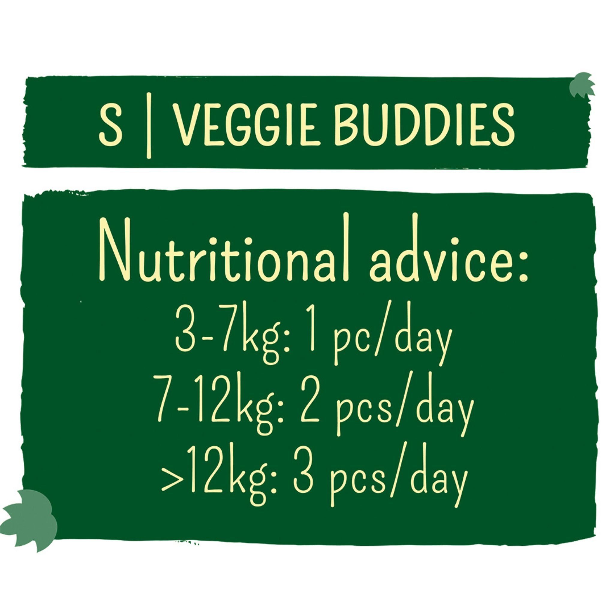 Garden Bites Veggie Buddies Small vegane Kauartikel Hund Fairtails