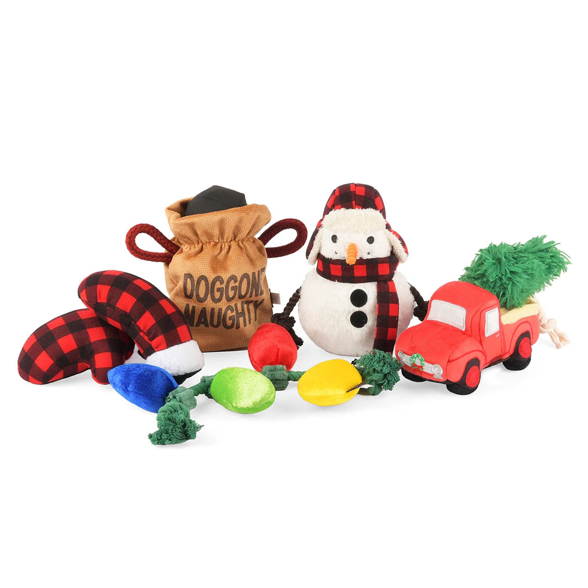 P.L.A.Y. Weihnachtsspielzeug Hund Fäustlinge - Weihnachtsgeschenk für Hunde bei Fairtails