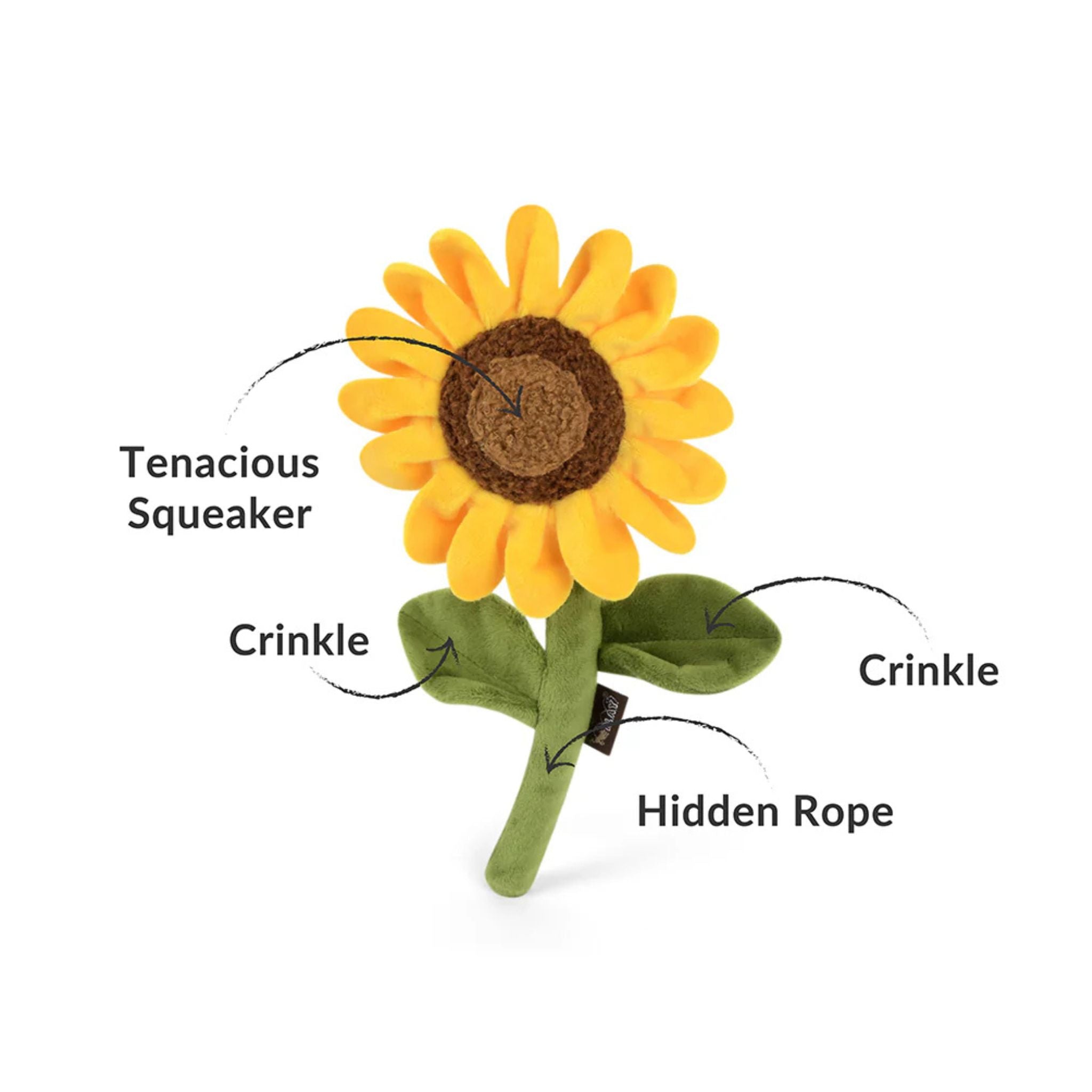 P.L.A.Y. Hundespielzeug Sonnenblume - Sassy Sunflower bei Fairtails