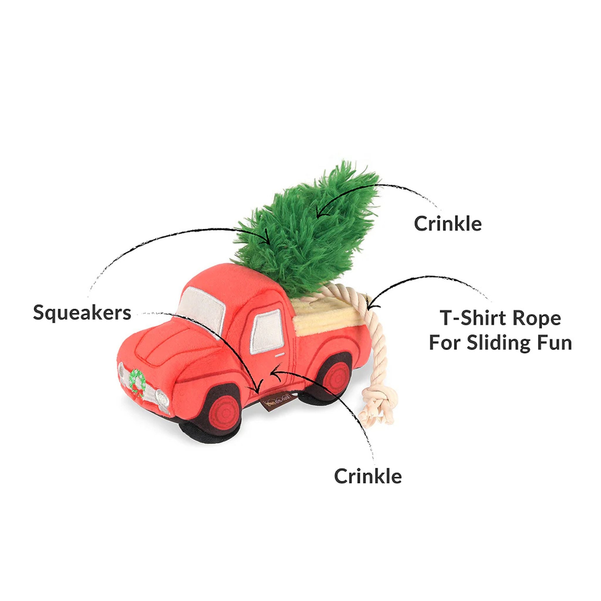 P.L.A.Y. Weihnachtstruck - Weihnachtsspielzeug für Hunde