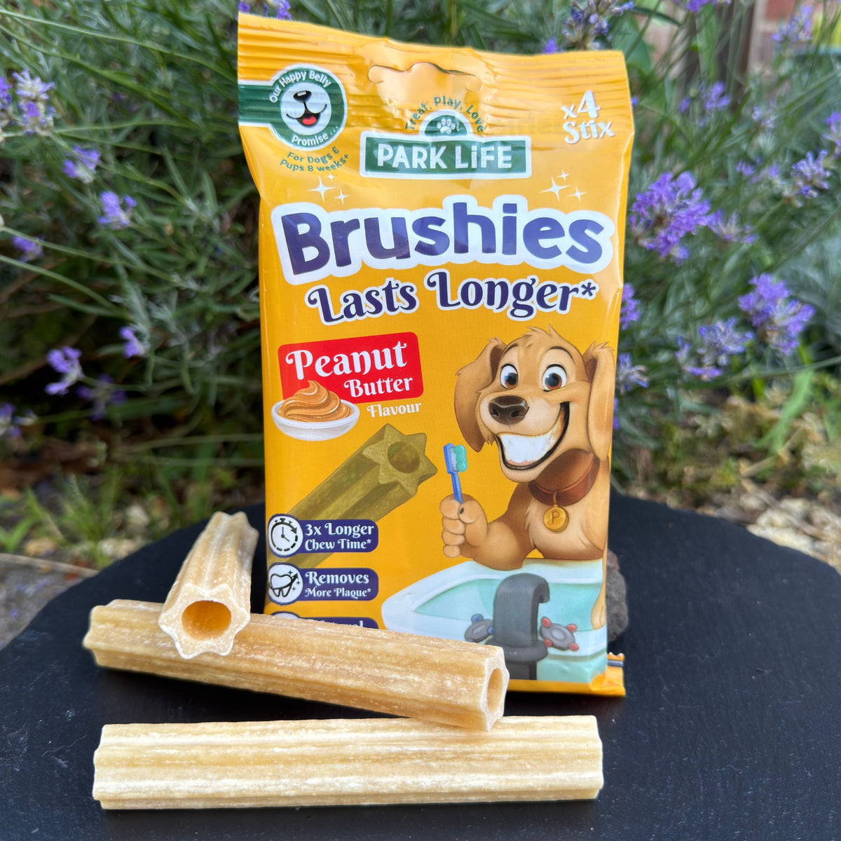 Park Life Brushies Peanut Butter Geschmack (80g)
