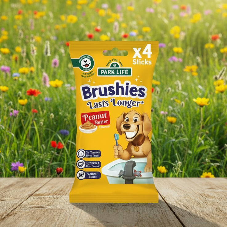 Park Life Erdnussbutter Denties - vegane Kausnacks bei Fairtails