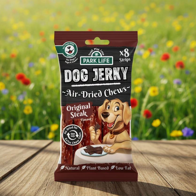 Park Life Dog Jerky - vegane Hundeleckerli bei Fairtails