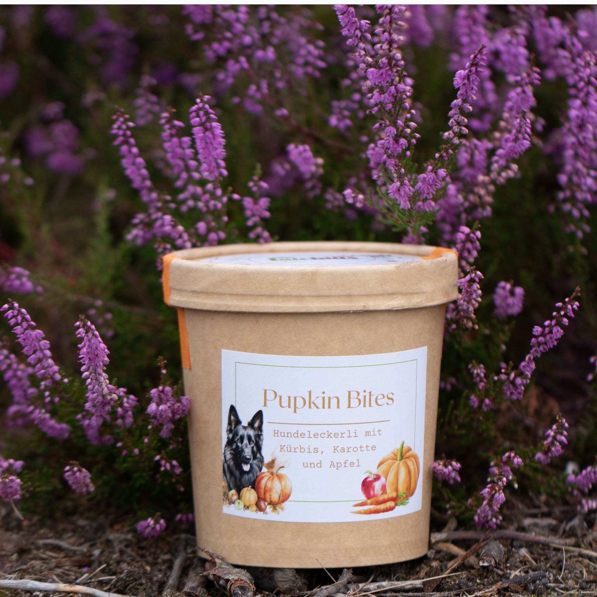 Fairtails Pupkin Bites - Vegane Hundeleckerli mit Kürbis, Apfel und Karotte (100g)