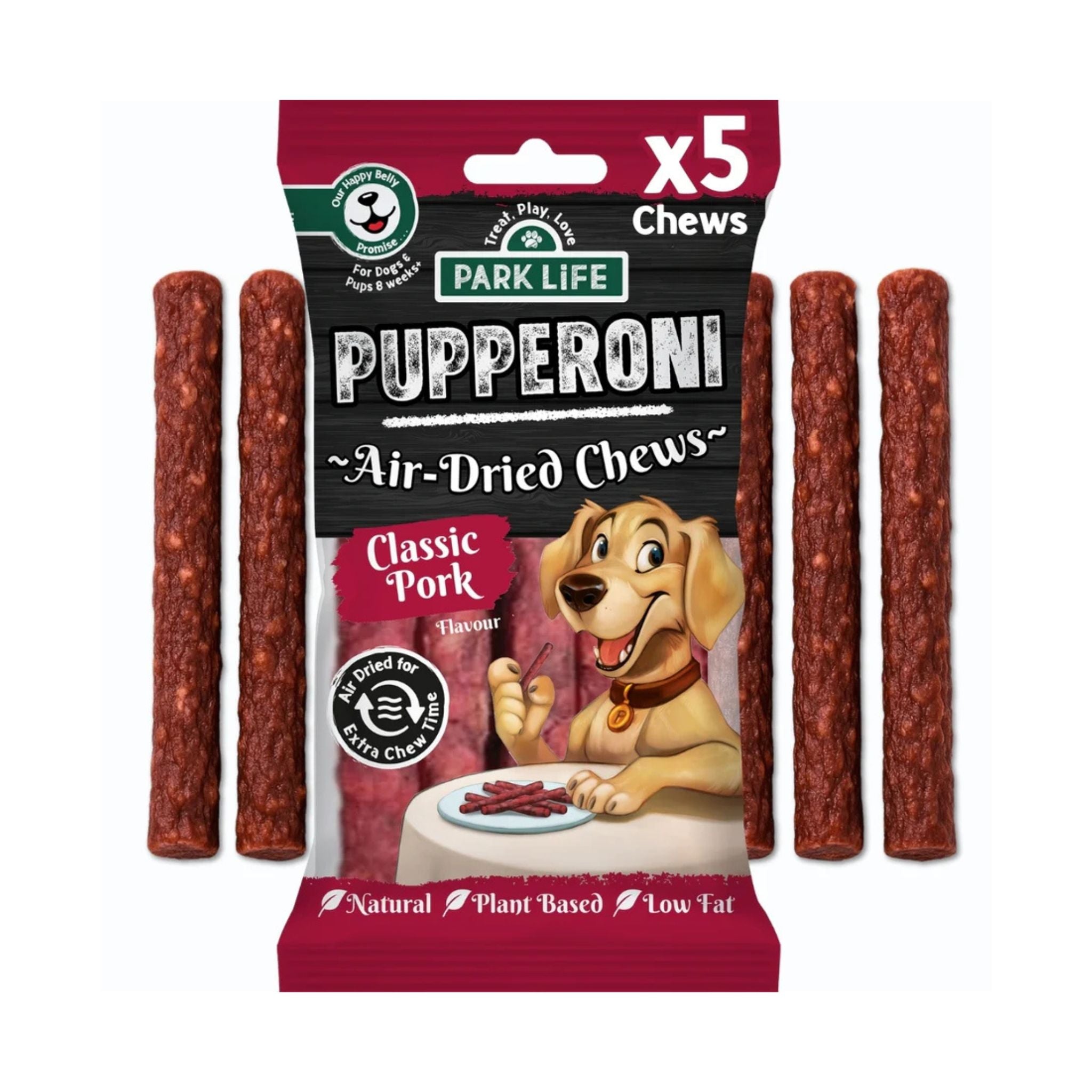 Park Life Dog Pupperoni - vegane Hundeleckerli bei Fairtails