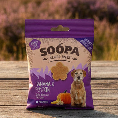 Soopa Healthy Bites Senior - vegane Hundeleckerli bei Fairtails