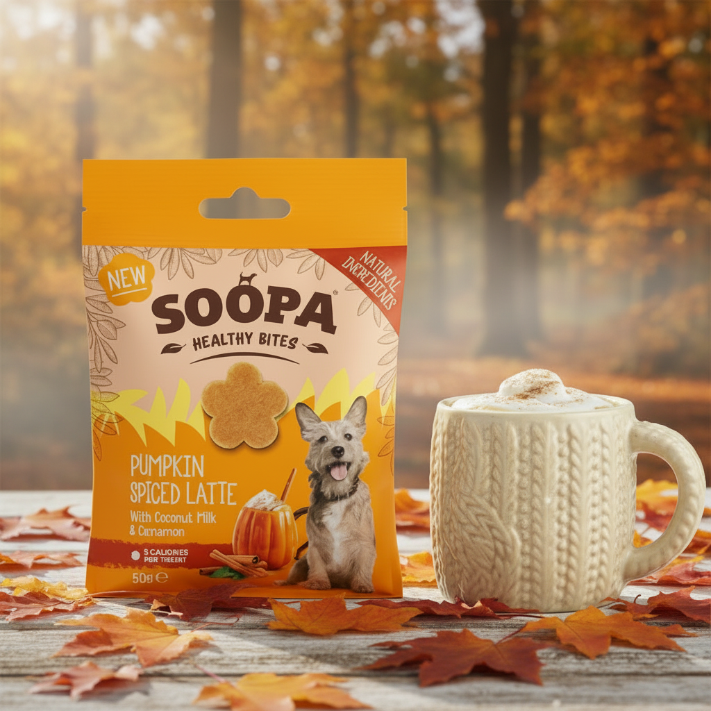 Soopa Pumpkin Spiced Latte Hundeleckerli bei Fairtails