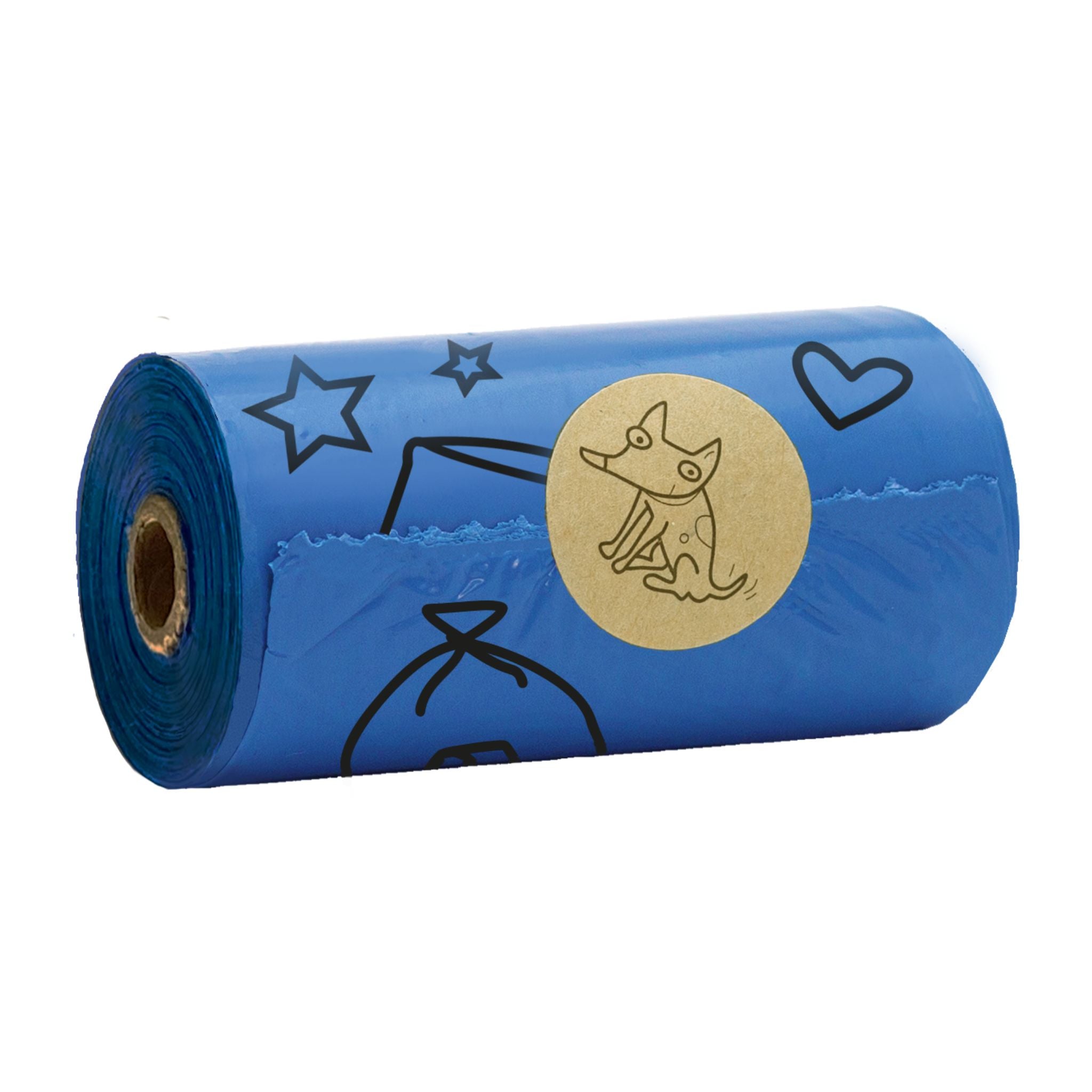 The sustainable people - 100% Recycling Hundekotbeutel auf Rolle