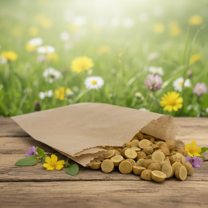 Vegane Hundeleckerli aus Kürbis bei Fairtails