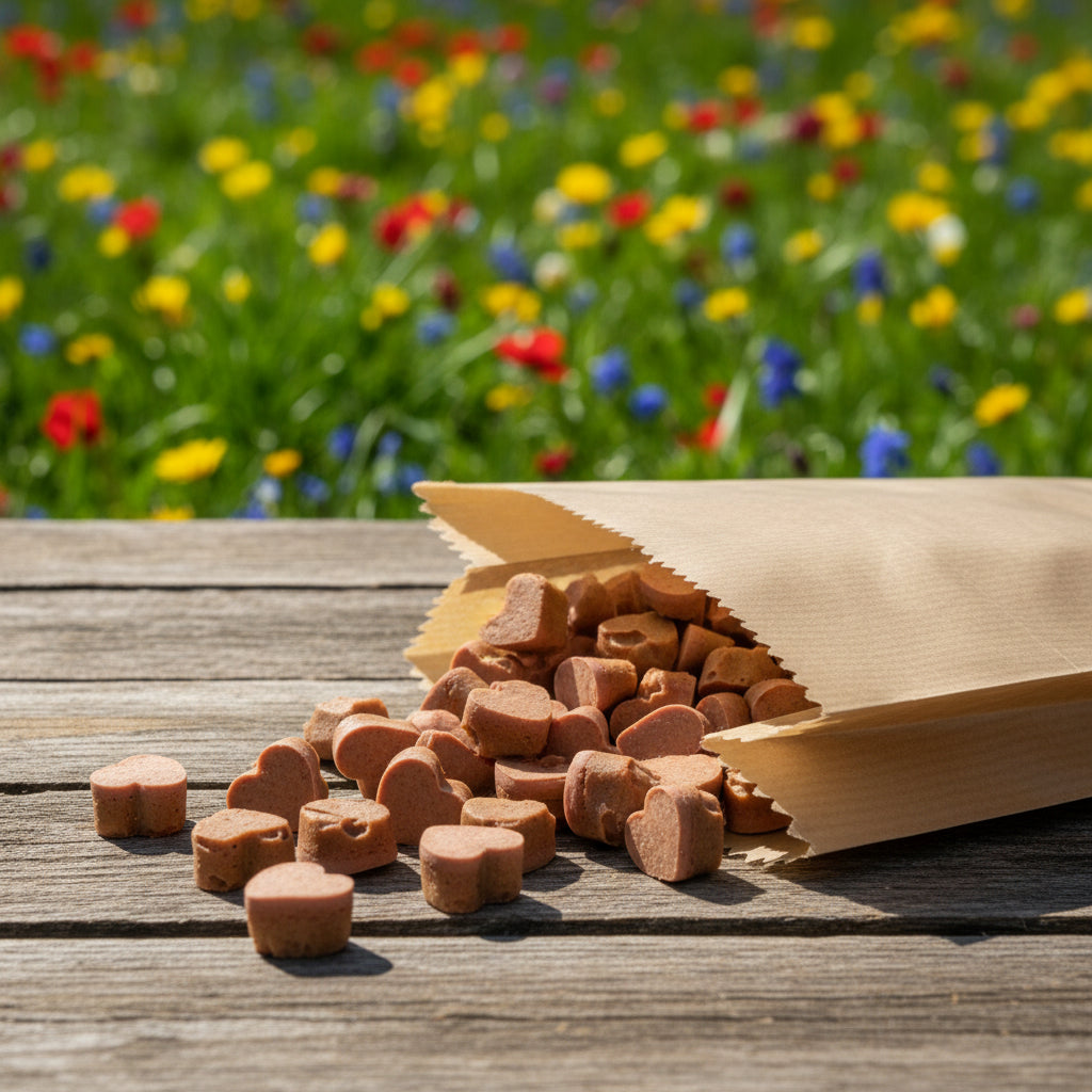 Vegane Hundeleckerli Rote Bete Apfel bei Fairtails