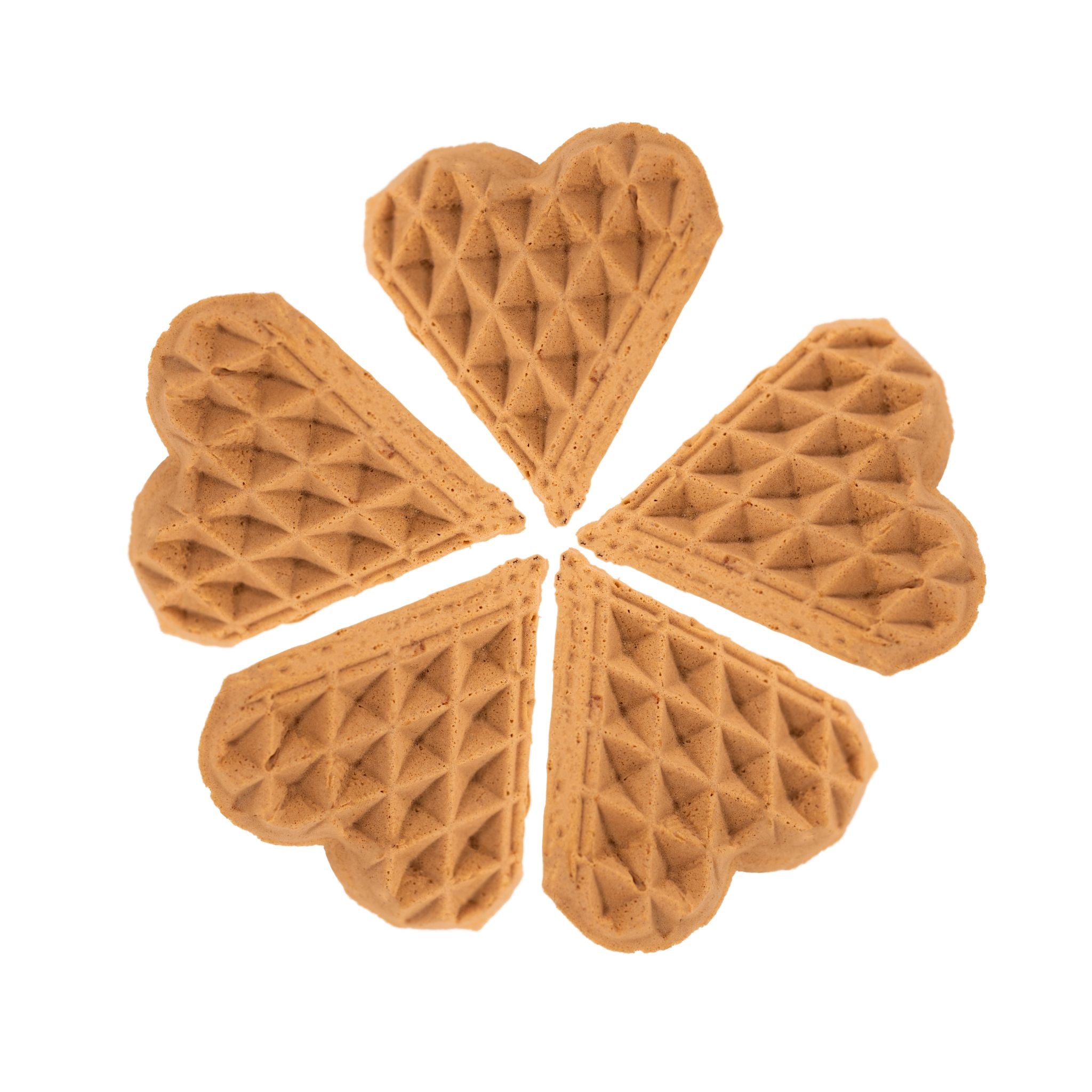 Vegane Hundeleckerli Waffeln aus Kürbis für Hunde