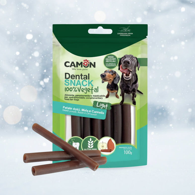 Camon Apple Cinnamon Pipe - veganer Kausnack mit Apfel bei Fairtails