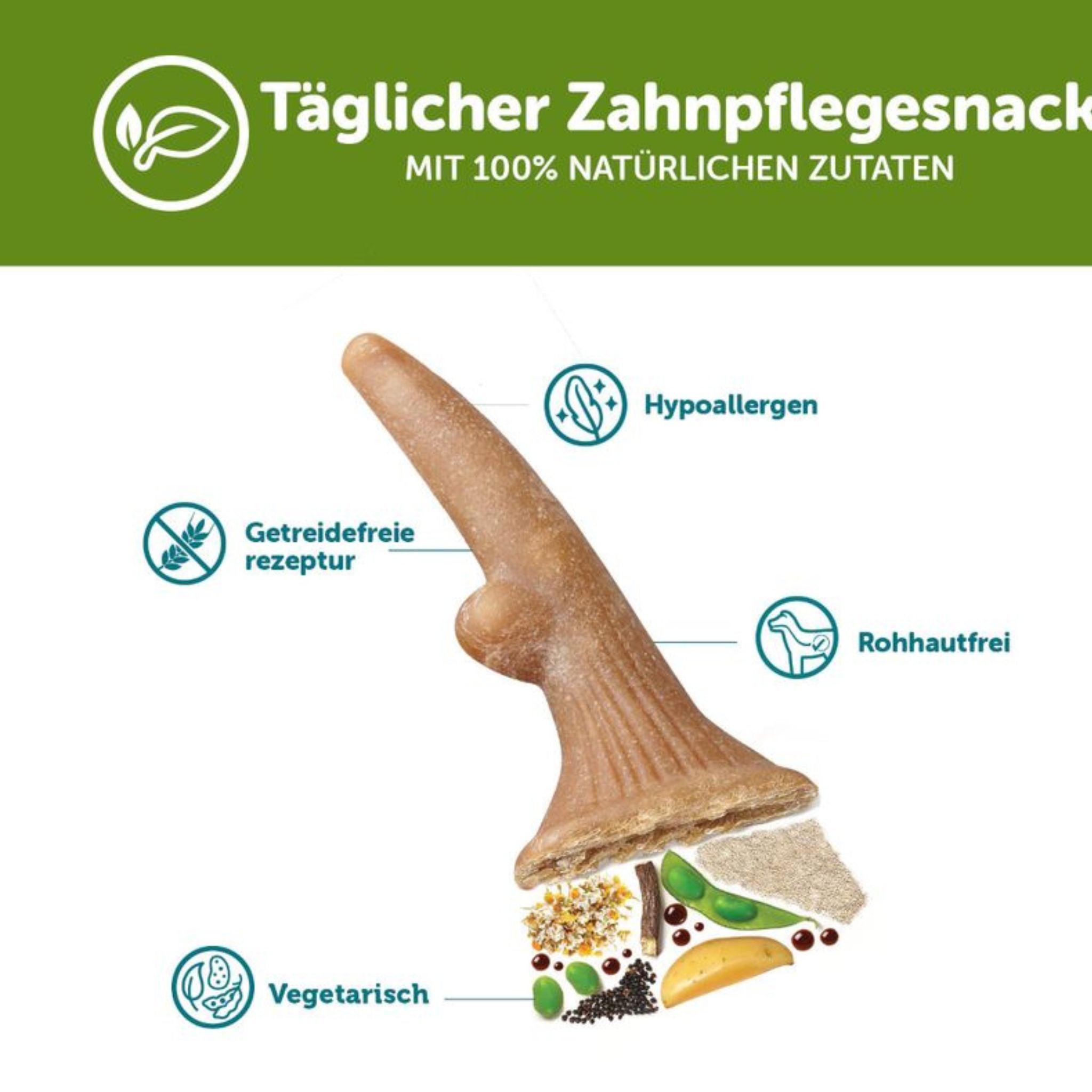 Whimzees Antler - vegane Kauartikel für Hunde bei Fairtails