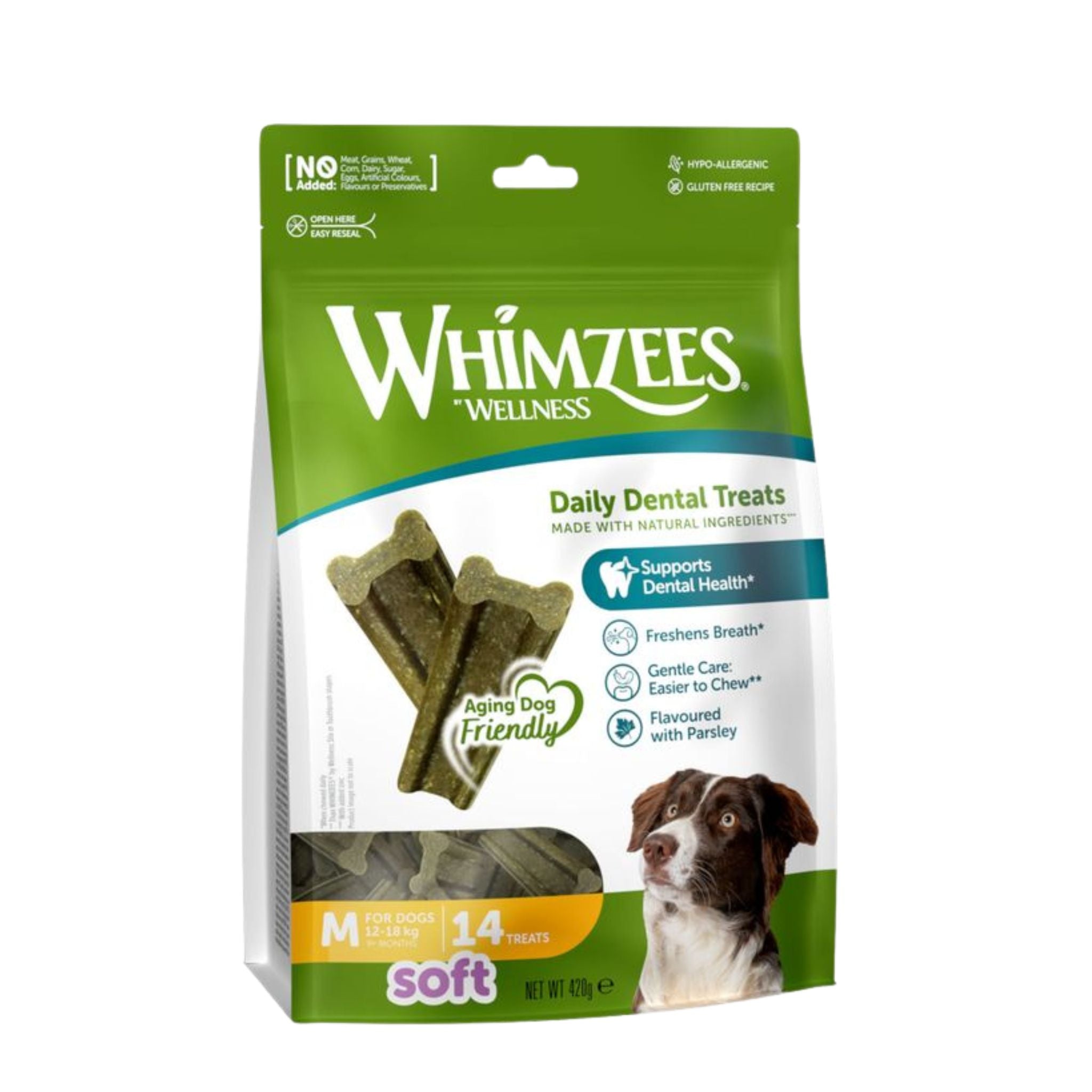 WHIMZEES Soft Sticks Medium- veganer Stick für Hunde bei Fairtails