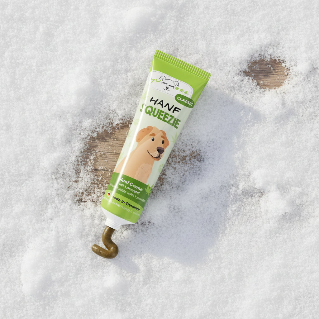 Yummeez® Classic Squeeze Hanf (vegane Creme für Hunde bei Fairtails
