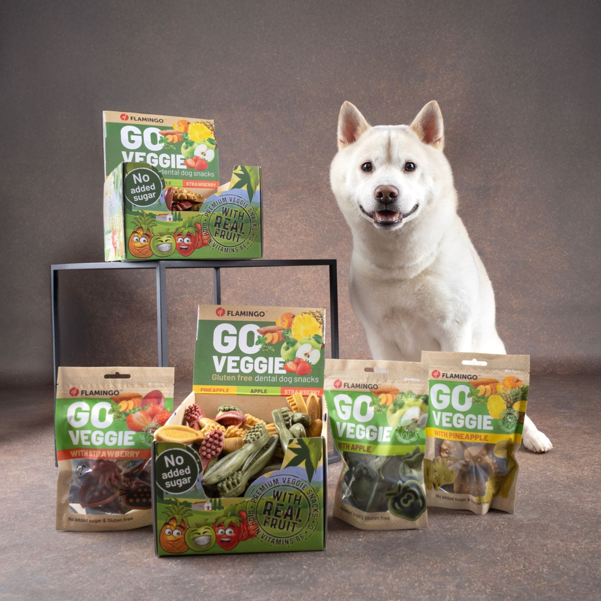 Flamingo Vegane Kausnacks bei Fairtails