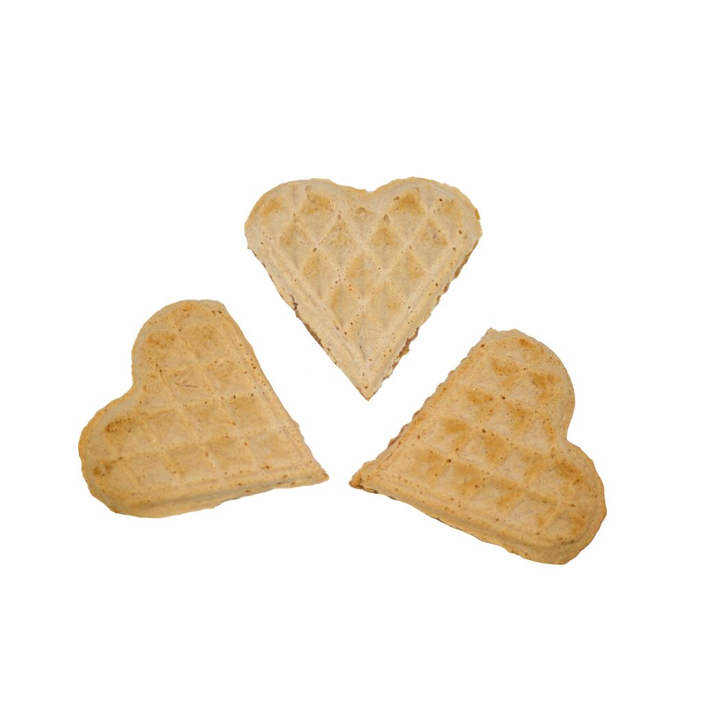 Vegane Hundeleckerli Hundewaffel Banane Erdnuss - Fairtails