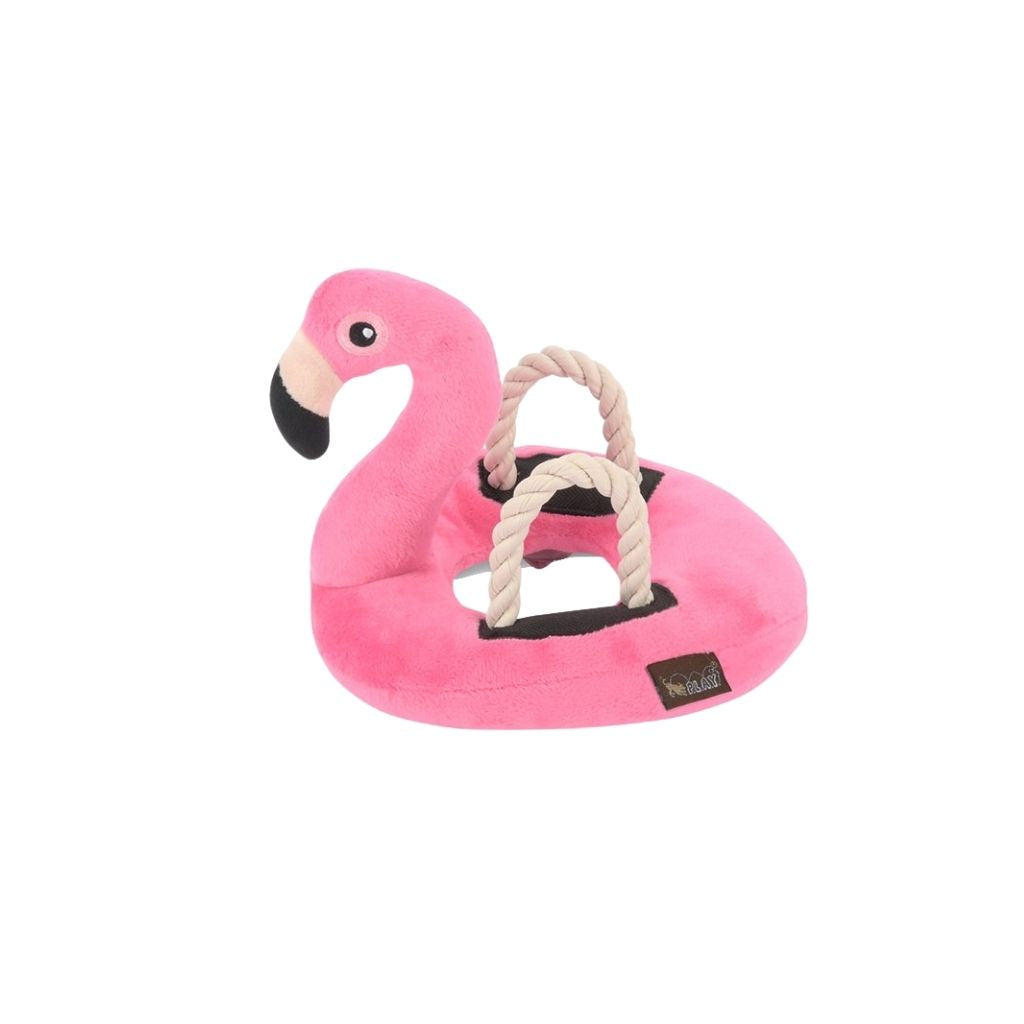 P.L.A.Y. Hundespielzeug Flamingo- nachhaltiges Hundespielzeug bei Fairtails