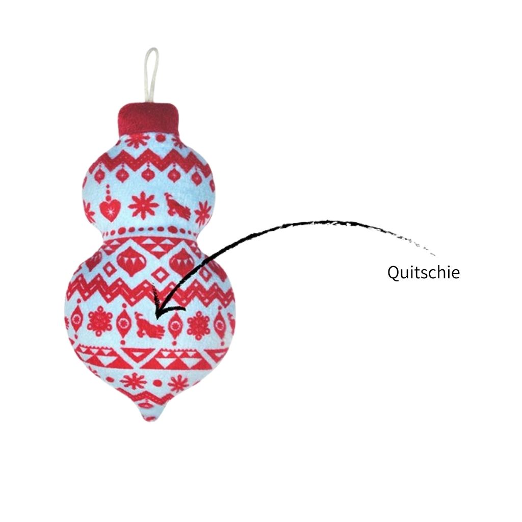 P.L.A.Y. Hundespielzeug Weihnachtsspielzeug Santas Little squeakers Hund bei Fairtails