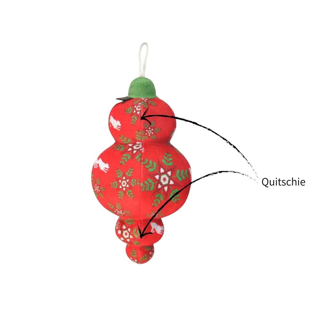 P.L.A.Y. Hundespielzeug Weihnachtsspielzeug Santas Little squeakers Hund bei Fairtails