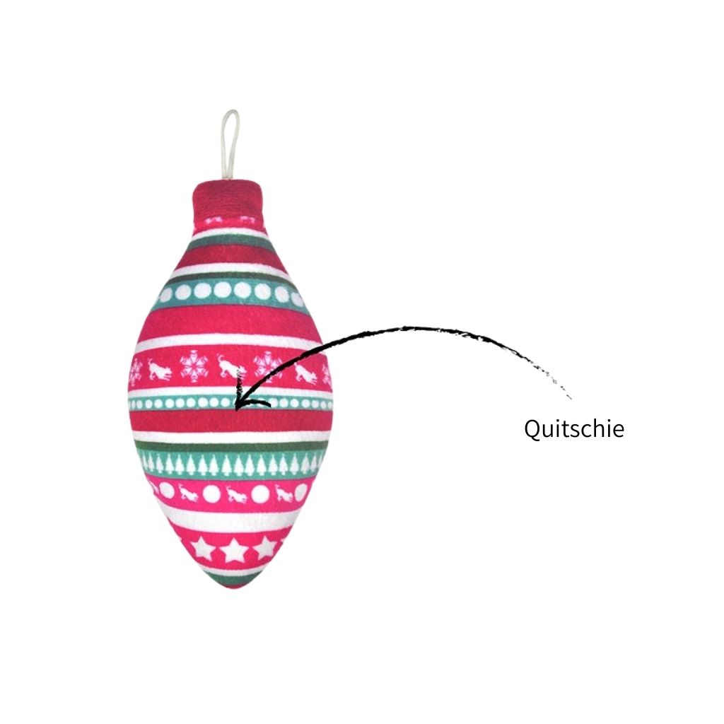 P.L.A.Y. Hundespielzeug Weihnachtsspielzeug Santas Little squeakers Hund bei Fairtails