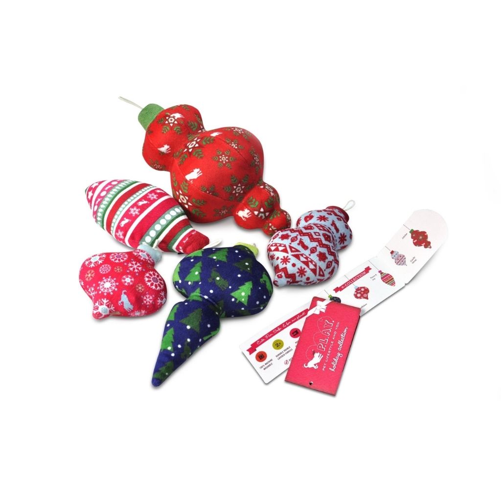 P.L.A.Y. Hundespielzeug Weihnachtsspielzeug Santas Little squeakers Hund bei Fairtails