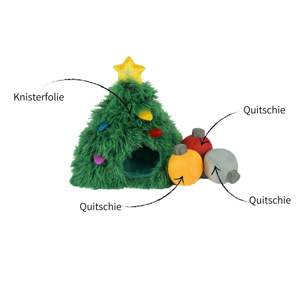 P.L.A.Y. Weihnachtsspielzeug Weihnachtsbaum für Hunde bei Fairtails