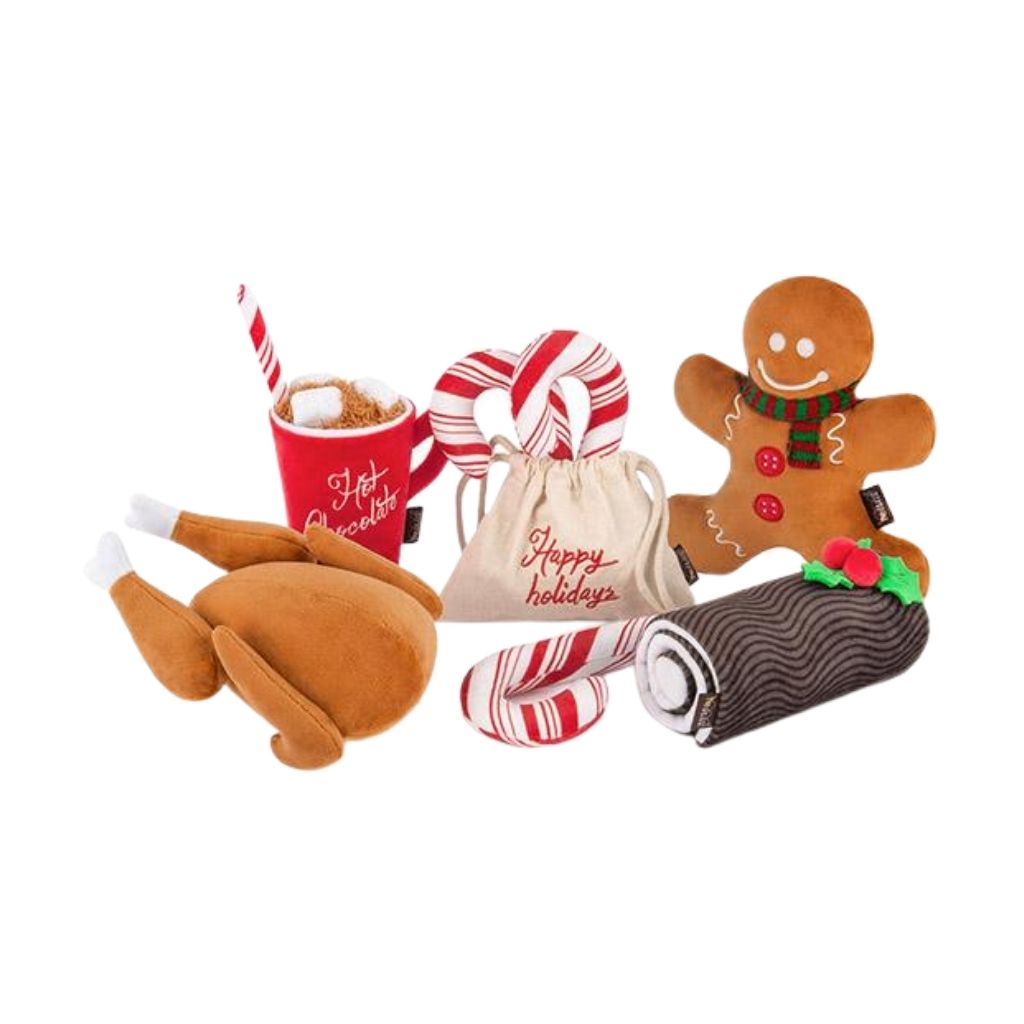 P.L.A.Y. Weihnachtsspielzeug Zuckerstange für Hunde bei Fairtails