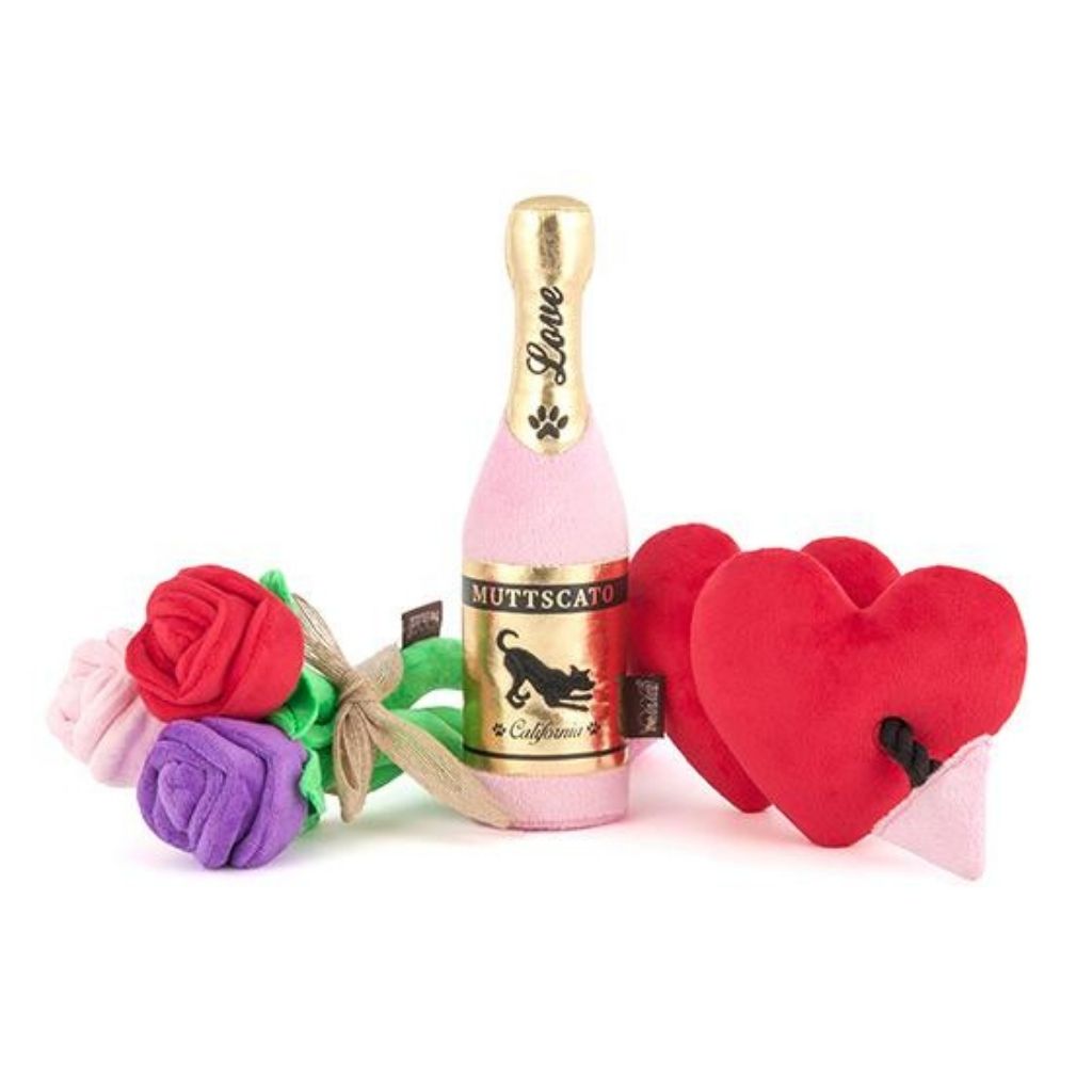 P.L.A.Y. Hundespielzeug Champagnerflasche Barking Bubbly - FairTails