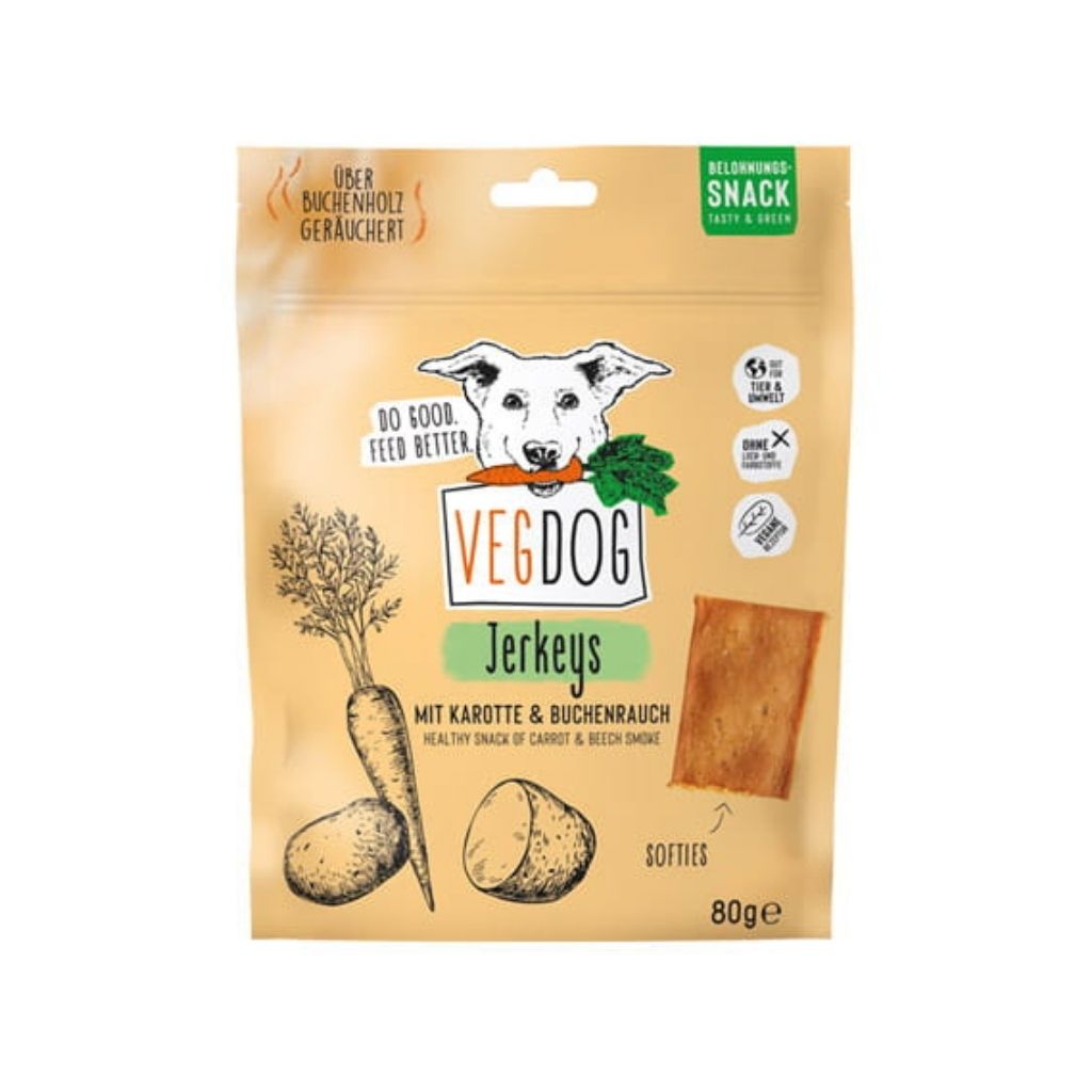 VEGDOG JERKEYS - Fairtails - vegane Hundeleckerli