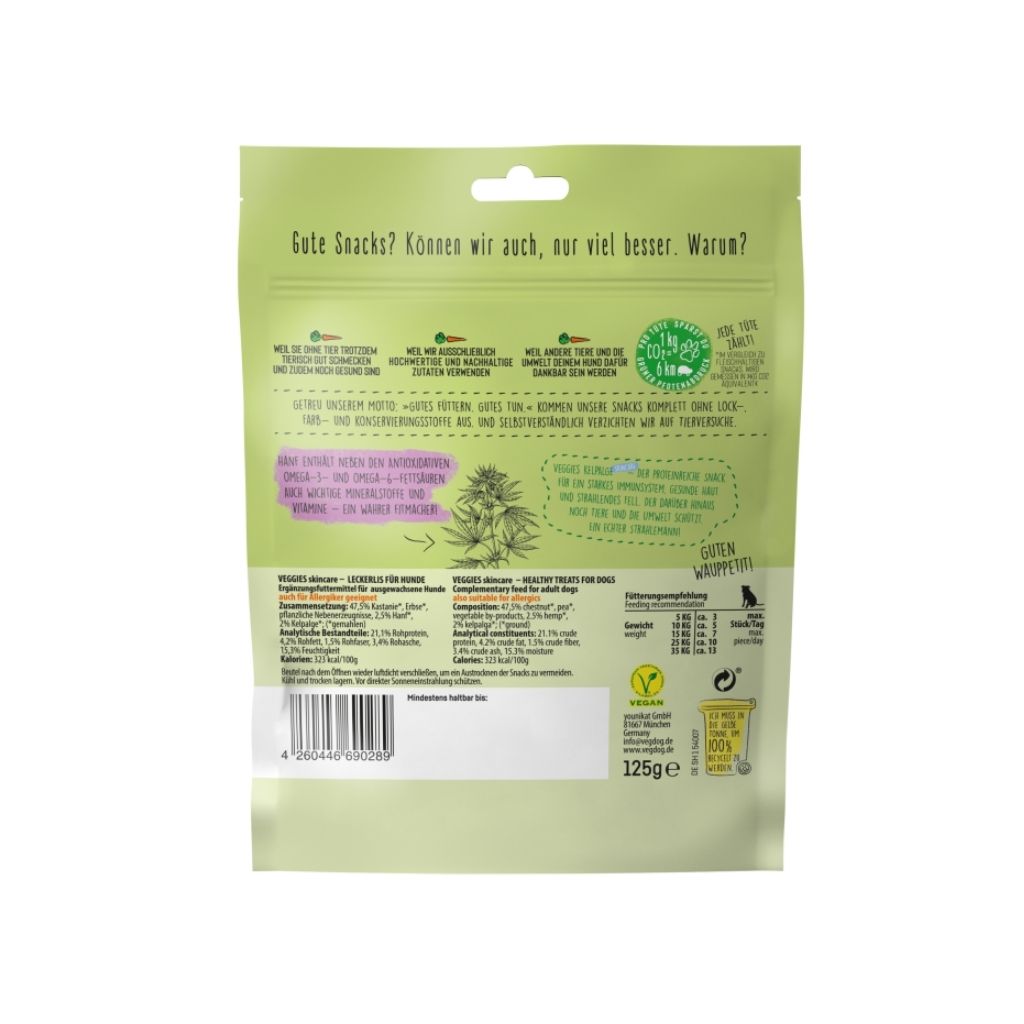 Vegdog Skincare - vegane Leckerli, vegane Hundesnacks bei Fairtails
