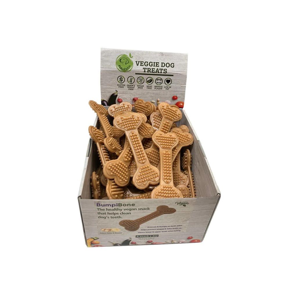 Vegane Kauknochen - vegane Kauartikel für Hunde Miro & Makauri Bumpy Bone bei Fairtails