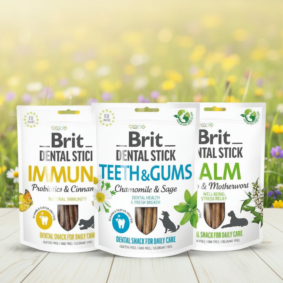 Brit Dental Sticks - vegane Hundeleckerli Kausticks bei Fairtails
