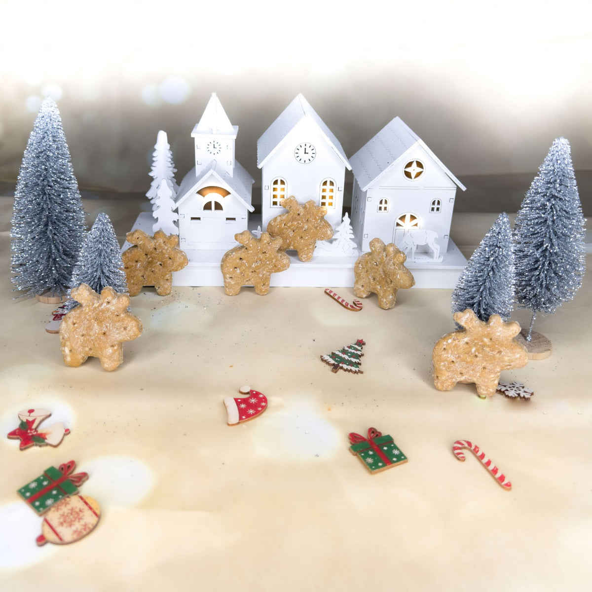 Christmas Moose - vegane Hundekekse bei Fairtails