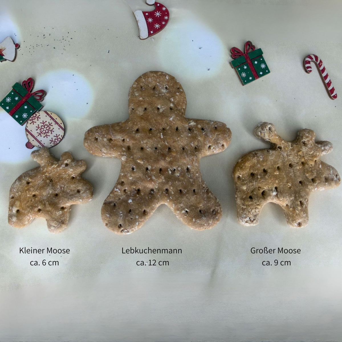 Christmas Moose - vegane Hundekekse bei Fairtails