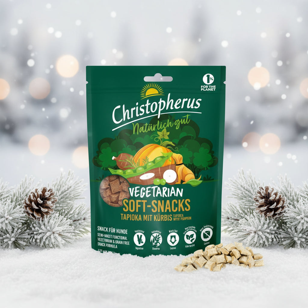 Christopherus Soft Snack vegane Hundeleckerli bei Fairtails
