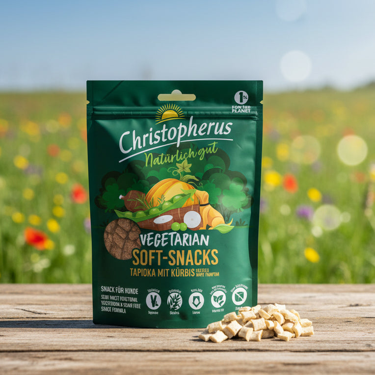 Christopherus Soft Snack vegane Hundeleckerli bei Fairtails