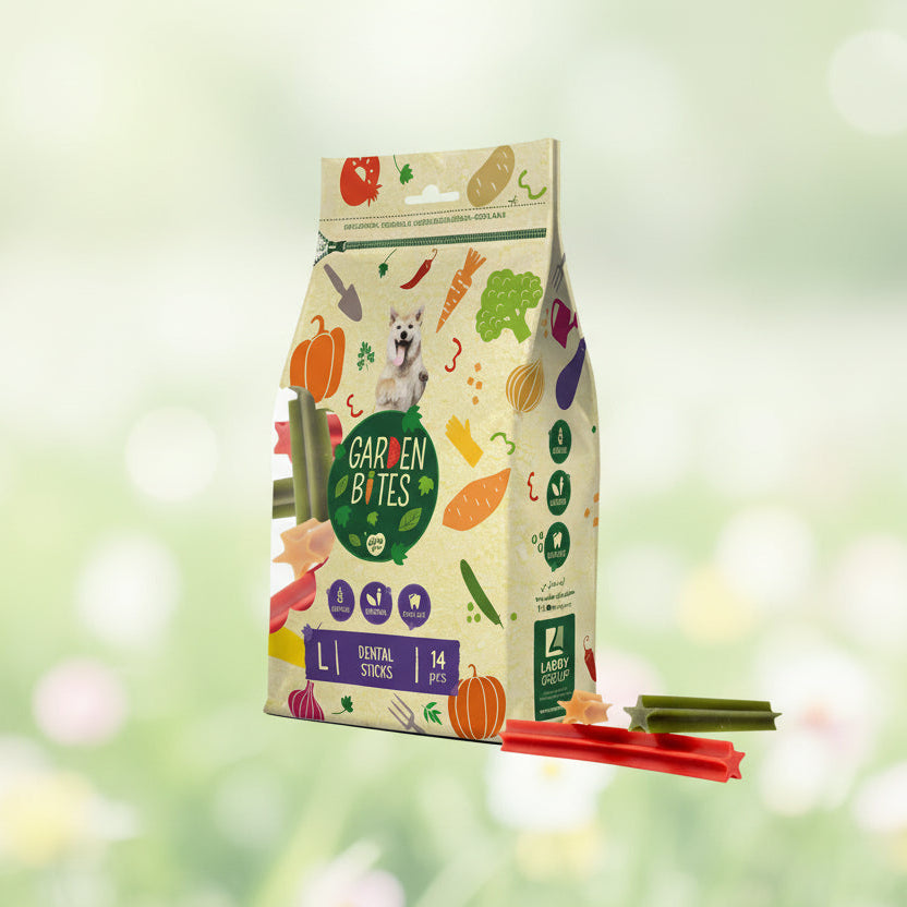 GARDEN BITES Dental Sticks Large (14 Stück/420g)