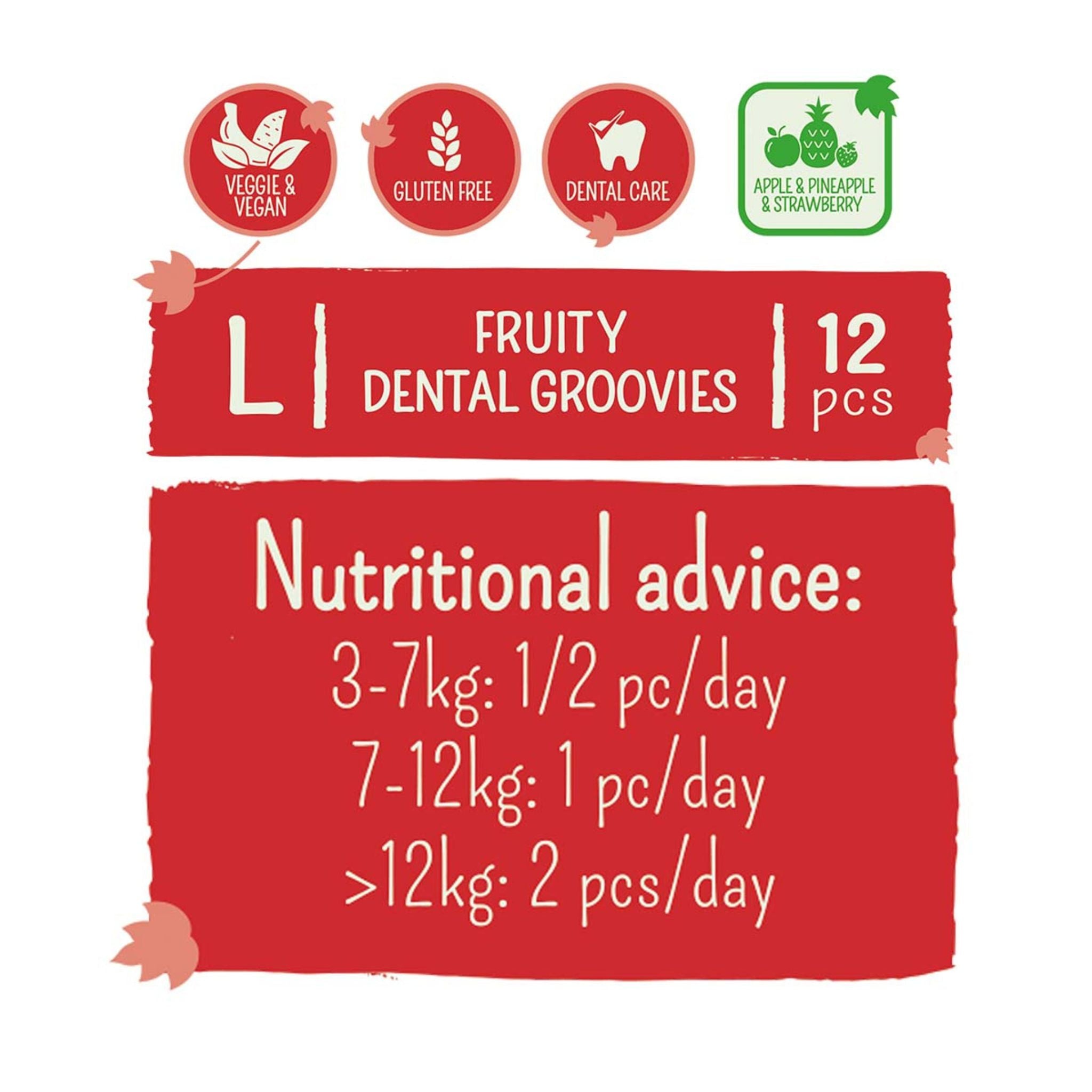 Garden Bites Dental Groovies vegane Kausticks bei Fairtails