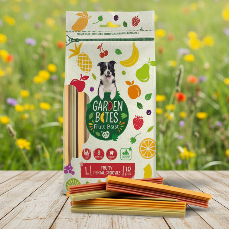 Garden Bites Dental Groovies vegane Kausticks bei Fairtails