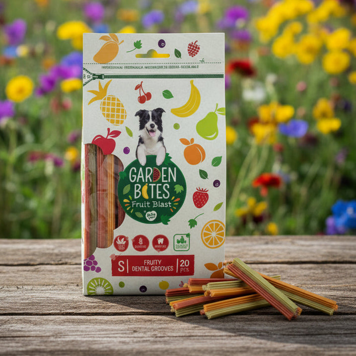 Garden Bites Groovies Small vegane Kaustangen Hund bei Fairtails