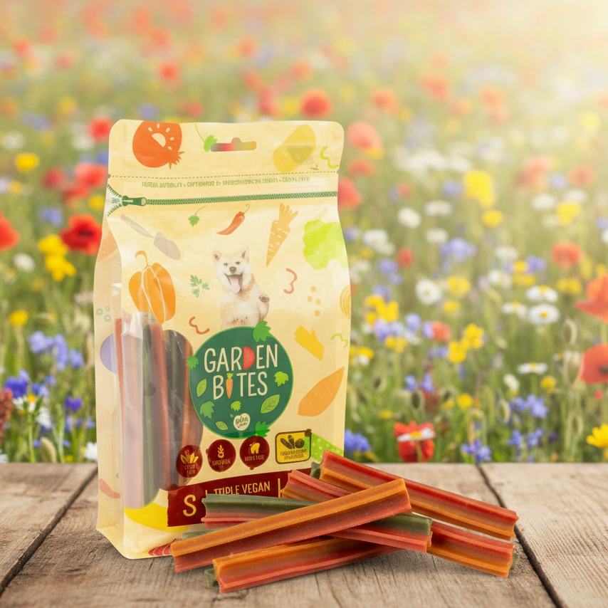 Garden Bites Dental Triple Vegan Sticks Small (20 Stück/300g)