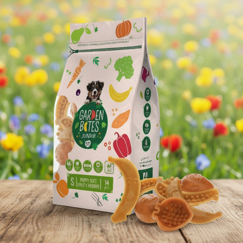 Garden Bites Softe Kauartikel fruity friends vegan bei Fairtails