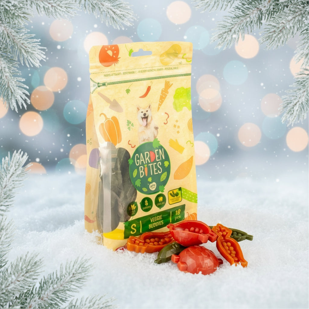 Garden Bites Veggie Buddies Small vegane Kauartikel Hund Fairtails